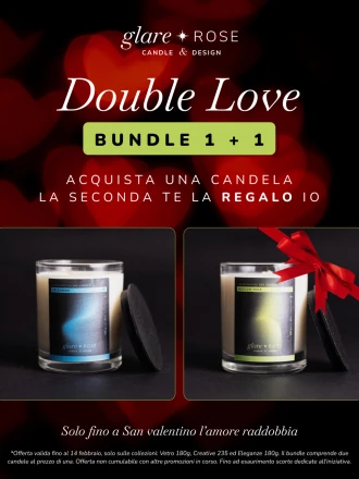 Double Love Vetro 180g – Bundle 1+1 Omaggio